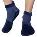 IceHOF cooling socks with 4 cooling packs - gentle fabric / 1 pair with cool pads gel cold therapy for feet toes in chemo therapy rheumatism cold chemo - unisex size.S 34-37