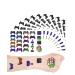keonsatrz 250 Pieces Video Game Controller Temporary Tattoos - 25 Styles Fake Tattoo Stickers Gifts - Gamer Gaming Birthday Decorations for Boys girls Birthday Party Decorations