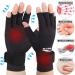 Copper Arthritis Gloves with Adjustable Wrist Strap - 2 Pairs for Men & Women - Pain Relief Compression Gloves for Arthritis, Carpal Tunnel, RSI - Large/X-Large Black - Buy Online on GoSupps.com