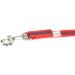 IDC Color & Gray Rubberized Leash - 14mm x 1.2m with Loop | Red-Grey Durable Dog Leash for International Shipping - Buy Online on GoSupps.com