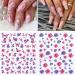6 Sheets Manicure Tool Self -adhesive Foils Wraps Butterfly-shape Designs DIY Nail Art Stickers Butterfly-shape Nail Art Stickers - Buy Online on GoSupps.com