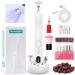 Kriogor Electric Nail File Set - 5-Speed Cordless Drill with 50pcs Bits and Drying Light - Professional Manicure Pedicure Kit for Acrylic Gel Nails - Gift for Women - Buy Online on GoSupps.com