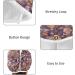 Flower Butterfly Dry Hair Cap Set | 2 Piece Quick Drying Towel & Button Headband | Super Absorbent & Soft - Buy Online on GoSupps.com