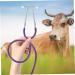Stethoscope Farms: Premium Vet & Household Stethoscopes for Pets & Livestock - Single Tube Metal & Rubber Purple - Buy Online on GoSupps.com