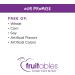 Fruitables Bioactive Dental Chews for Small Dogs | Gluten & Grain-Free Superfood Treats | 15 Count - Buy Online on GoSupps.com