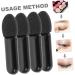 Baluue 500 Pcs Mini Eyeshadow Swab Eyelash Applicator Mini Lip Brush Eyeshadow Sponge Brush Plastic Black - Buy Online on GoSupps.com