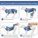 Kuoser Postoperative Dog Recovery Suit | Wound Protection & E-Collar Alternative | Soft Breathable Anti-Lick Puppy Shirt - XL Blue - Buy Online on GoSupps.com