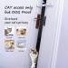 Neobay Adjustable Pet Latch with Silicone Door Stopper - Keep Dog Out, Prevent Slamming - Easy Install, No Hassle Cat Gate Alternative - Buy Online on GoSupps.com