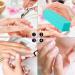 upain 10pcs Nail Sanding Blocks 4 Way Professional Nail Buffer Blocks 120 Grit Nail File Sanding Blocks Acrylic Nail Art Manicure Care Tools - Buy Online on GoSupps.com