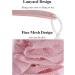 Shower Back Scrubber with Handle - PE Soft Mesh Luffa Sponge for Men & Women - Bath Brush Cyan - Buy Online on GoSupps.com