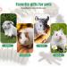 14Pcs Bunny Enrichment Toys Natural Hamster Chew Sticks Molar Guinea Pig Chew Ball Different Flavors Grass Cakes Teeth Grinding Chinchilla Treats for Syrian Hamster Rabbit Gerbil(H02) - Buy Online on GoSupps.com
