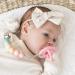 Ryan & Rose Cutie PAT Pacifier Teether - Bulb Taffy | Top Quality Teething Solution - Buy Online on GoSupps.com