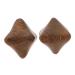 Homsfou 2st Wenge Health Ball Rehabilitation Reflexzone Ball Gymnasium Ball Spiele Dekor MassageKhanger Toys acupuncture massage ball Chinese style fascia handball older 7x7x7cm coffee