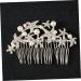 Housoutil Rhinestone Hair Headwear for Women Hair Combs for Women Alloy Hair Comb Hair Rhinestones Hair Comb for Bride Rhinestone Comb Tiara Crystal Hair Comb Women's Pearl Wedding - Buy Online on GoSupps.com