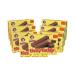 Little Debbie Nutty Buddy Wafer Bars, Crunchy Wafer Bars Layered with Peanut Butter Creme and Covered in Fudge (8 Boxes), Brown