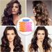 URAQT Hair Rollers for Long Hair 24Pcs 50cm Hair Curlers No Heat Spiral Curls Wave Hair Curlers Styling Kit with Styling Hooks for Women Girl Healthy DIY Hairstyle 50 cm (Pack of 24) - Buy Online on GoSupps.com