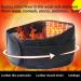 Self-Warming Lumbar Pest Belt | Double Compression Back Support for Men & Women | Magnetic Therapy Waist Belt - XXL Black (90-105kg) for Pain Relief - Buy Online on GoSupps.com