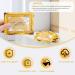 24k Gold Under Eye Patches - 20 Pairs for Dark Circles & Puffiness | Collagen Eye Masks for Bags & Tired Eyes - Buy Online on GoSupps.com