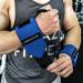 Lara Star Wrist Bandages for Weightlifting - Professional Quality with Thumb Loop | 55.9 cm | Ideal for Powerlifting Cross Training & Bodybuilding | Unisex Blue - Buy Online on GoSupps.com