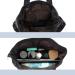 Large Waterproof Black Tote Bag for Gym, Hiking, Picnic, Travel & Beach | Lightweight Shoulder Bag | Spacious and Durable - Buy Online on GoSupps.com