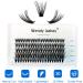 C Curl 40D 0.07mm Cluster Eyelash Extensions | Mixed 8-16mm | 40 Root Individual Clusters Lash Extensions - Buy Online on GoSupps.com