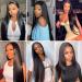 32 inch Brazilian Virgin Straight Lace Front Wig - 180% Density HD Lace Front Wig for Black Women - Buy Online on GoSupps.com
