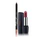 DEBORAH Deborah Milano - Matte red lipstick makeup set with collagen and hyaluronic acid 17 first kisses 4.5g and 2-in-1 gel lip pencil Contour & Colour 01 nude roses high