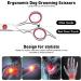 Bubuxy Dog Grooming Scissors Cat Grooming Scissors Pet Grooming Scissors with Safety Round Tip Stainless Steel Dog Cat Grooming Shears (Red Curved Scissor) - Buy Online on GoSupps.com