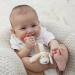 Organic Cotton 2-Pack Pacifier Chain | Cottonbebe Pacifier Strap for All Pacifiers & Toys | Cute Hare & Bear Design (0-36 months) - Buy Online on GoSupps.com