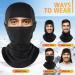 Buy Hegcoiie Winter Sturm Hood Windproof Thermo Balaclava Face Mask for Men & Women | Ski Cycling Outdoor Sports | Black - Buy Online on GoSupps.com