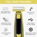 Beard Trimmer for Men Electric Razor Wet and Dry Hair Clippers Electric Shaver Full Body Shavers with Usb Rechargeable Multiple Limited Combs Waterproof Shavers for Men - Buy Online on GoSupps.com