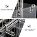 Saderoy Bird Bath Cage - Leak-proof Bathtub with Hanging Hooks for Small Birds | Ideal for Parrots, Lovebirds, and Canaries | Portable Shower Accessory - Buy Online on GoSupps.com