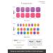 Buy Ohora Semi Cured Gel Nail Strips - Rainbow Glitter UV/LED Compatible Salon-Quality & Long Lasting | Easy Apply & Remove | Includes Prep Pads Nail File & Wooden Stick - Buy Online on GoSupps.com