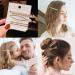 18 Pcs Pearl Hair Clips Set | JPYZ Metal & Gold Fashion Hair Pins for Birthday Party & Everyday Use - Buy Online on GoSupps.com