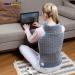 Newsumit heating cushion Neck and back - pain relief - 3 temperature levels - Rapid warm -up - automatic switch -off protection 90min - 63x42cm.