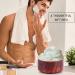 Wooden Shaving Bowl | Shaving Cream Mug & Round Soap Bowl for Men | Premium Shaving and Cleaning Tool - Shop Internationally - Buy Online on GoSupps.com