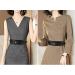 Toptim Women Wide Knotted Belt | PU Leather Waistband | Black Waist 34-39 - Buy Online on GoSupps.com