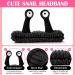 Plush Snail Headband Black Face Wash Spa Headband Makeup Cute Coral Fleece Elastic Headband Cartoon Hair Accessories for Women Girls Washing Face Skincare - Buy Online on GoSupps.com