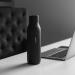 Larq Bottle Purevis - 740ml Isolated Self-Cleaning Stainless Steel Water Bottle with UV Cleaner - Obsidian Black - Buy Online on GoSupps.com