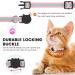 Reflective AirTag Cat Collar with Bell | Waterproof & Breakaway Safety Buckle | Pink - Buy Online on GoSupps.com