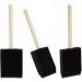 60-Pack 2 Inch Foam Paint Brushes with Wooden Handle - Ideal for Painting, Acrylics, Stains, Classroom Arts and Crafts, DIY Projects, Varnishes - Black - Buy Online on GoSupps.com