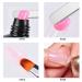 Dual-Ended Gel Brush & Picker - Mwoot Stainless Steel 2-in-1 Nail Tool for Gel & Acrylic Extensions - Perfect for Manicure - Buy Online on GoSupps.com