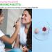 2-Piece Clear Hand-Held Makeup Mixing Palette for Foundation and Nail Art | Manicure & Makeup Tool - Buy Online on GoSupps.com