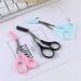 XCVFBVG Scissors Eyebrow Trimmer Scissors Comb Stainless Steel Brow Hair Scissors Clips Shaping Razor Grooming Trimmer Makeup Accessories(Color:Pink) - Buy Online on GoSupps.com