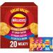 Walkers Meaty Variety Crisps Multipack Box 20 x 25g | Assorted Flavors for Ultimate Snacking - Roast Chicken Smoky Bacon Prawn Cocktail Cheese & Onion - Buy Online on GoSupps.com