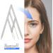 Luejnbogty 1Pcs Eyebrow Ruler Permanent Makeup Eyebrow Ruler Golden Ratio Divider Caliper Microblading Stencil Shaping Tool Tattoos Accessories Supplies - Buy Online on GoSupps.com