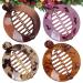 SOLUSTRE 4 Pieces Banana Hair Clips - Stylish Ponytail Claw Accessories for Women & Girls | Perfect Gift - Buy Online on GoSupps.com
