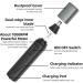 Rechargeable Ear and Nose Hair Trimmer for Men & Women - Dual Edge Blades Easy Clean Black - International Shipping - Buy Online on GoSupps.com
