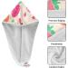 Pink Strawberry Hair Towel 2 Pack - Super Absorbent Quick-Dry Hair Turbans for Women & Girls - Buy Online on GoSupps.com