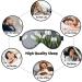 SSIMOO White Tulips Eye Mask - Soft Double-Sided Light Blocking for Better Sleep - Buy Online on GoSupps.com
